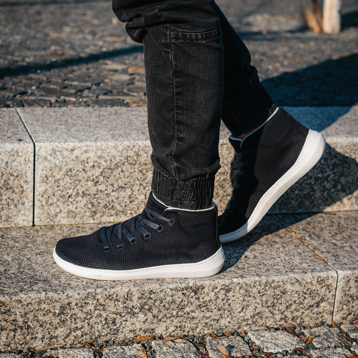 Globetrotter High Top Navy Blue