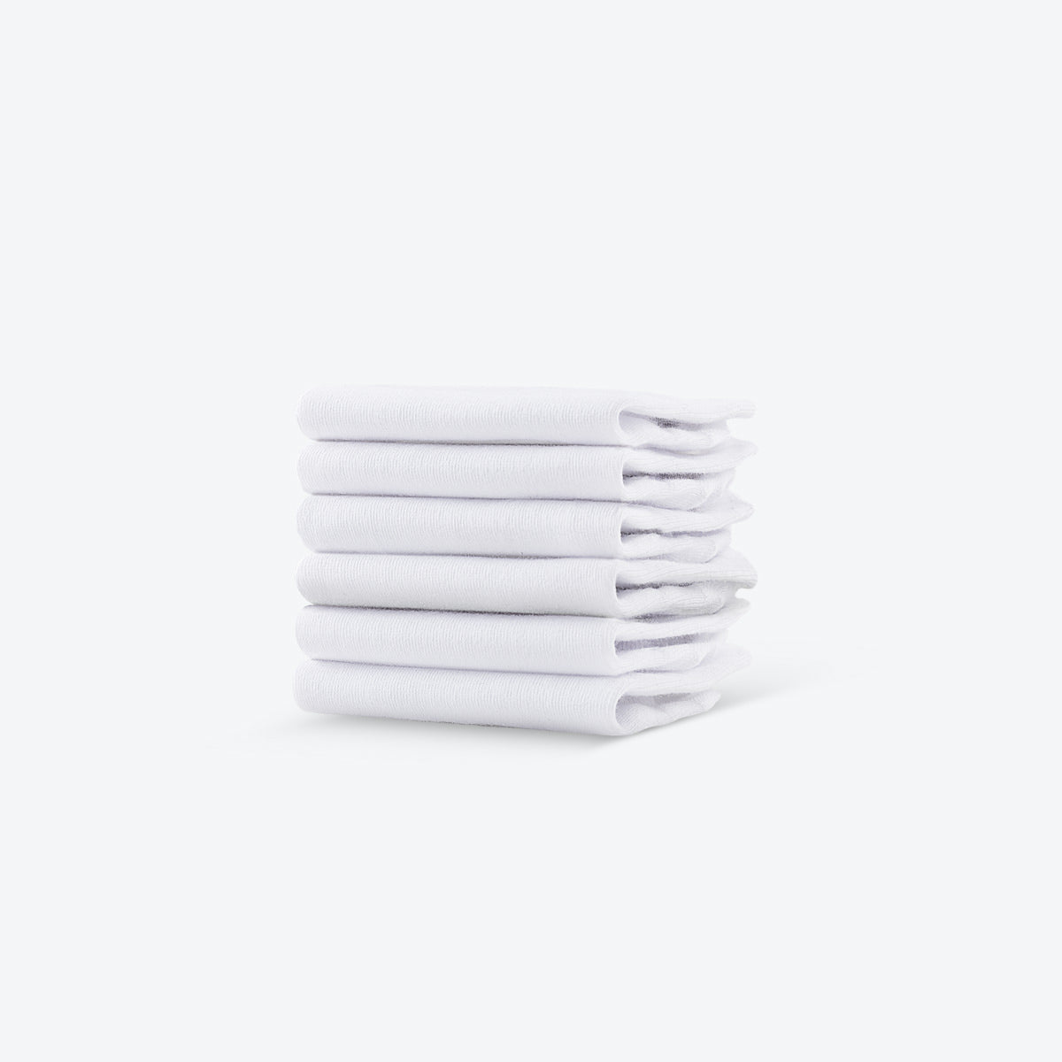 Socks No Show White (three pack)