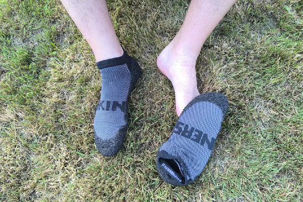 Skinners Essentials 2.0 in practice: packable sock-shoes for camping and water