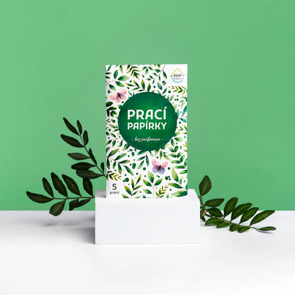 Pracie papieriky 5 ks bez parfumácie