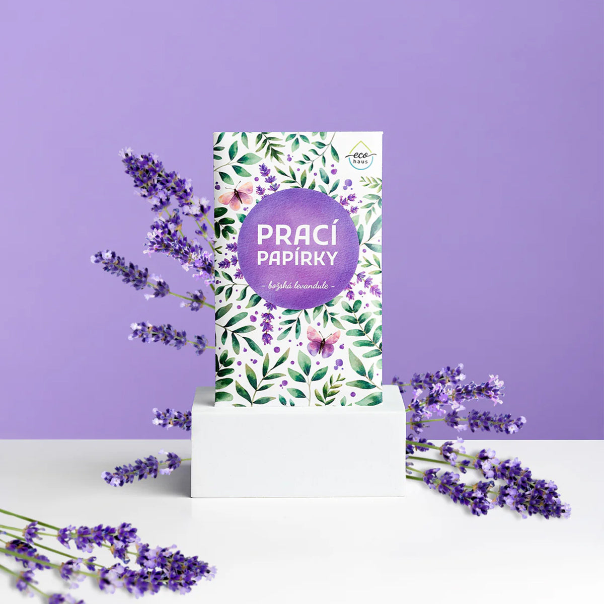 Pracie papieriky 5 ks božská levanduľa