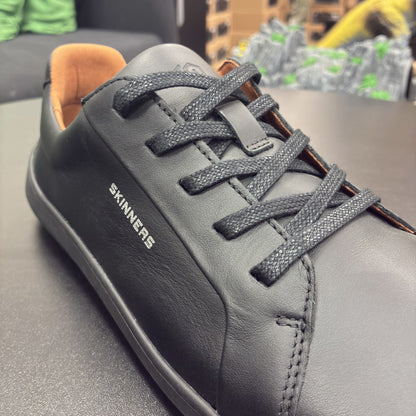 Gewachste Schnürsenkel schwarz