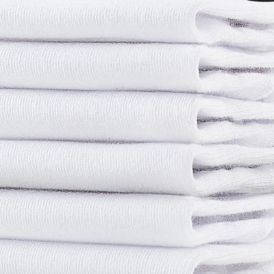 Socks No Show White (three pack)
