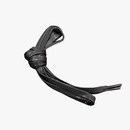 Gewachste Schnürsenkel schwarz