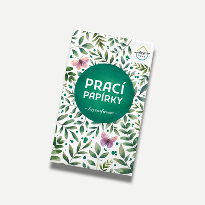 Prací papírky na ponožkoboty bez parfemace 5 ks